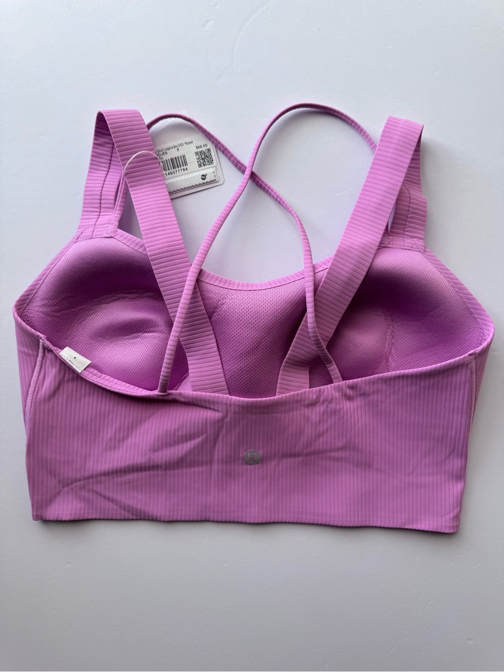 Lululemon Like a Cloud Longline Bra D/DD * Ribbed - Picture 2 of 5